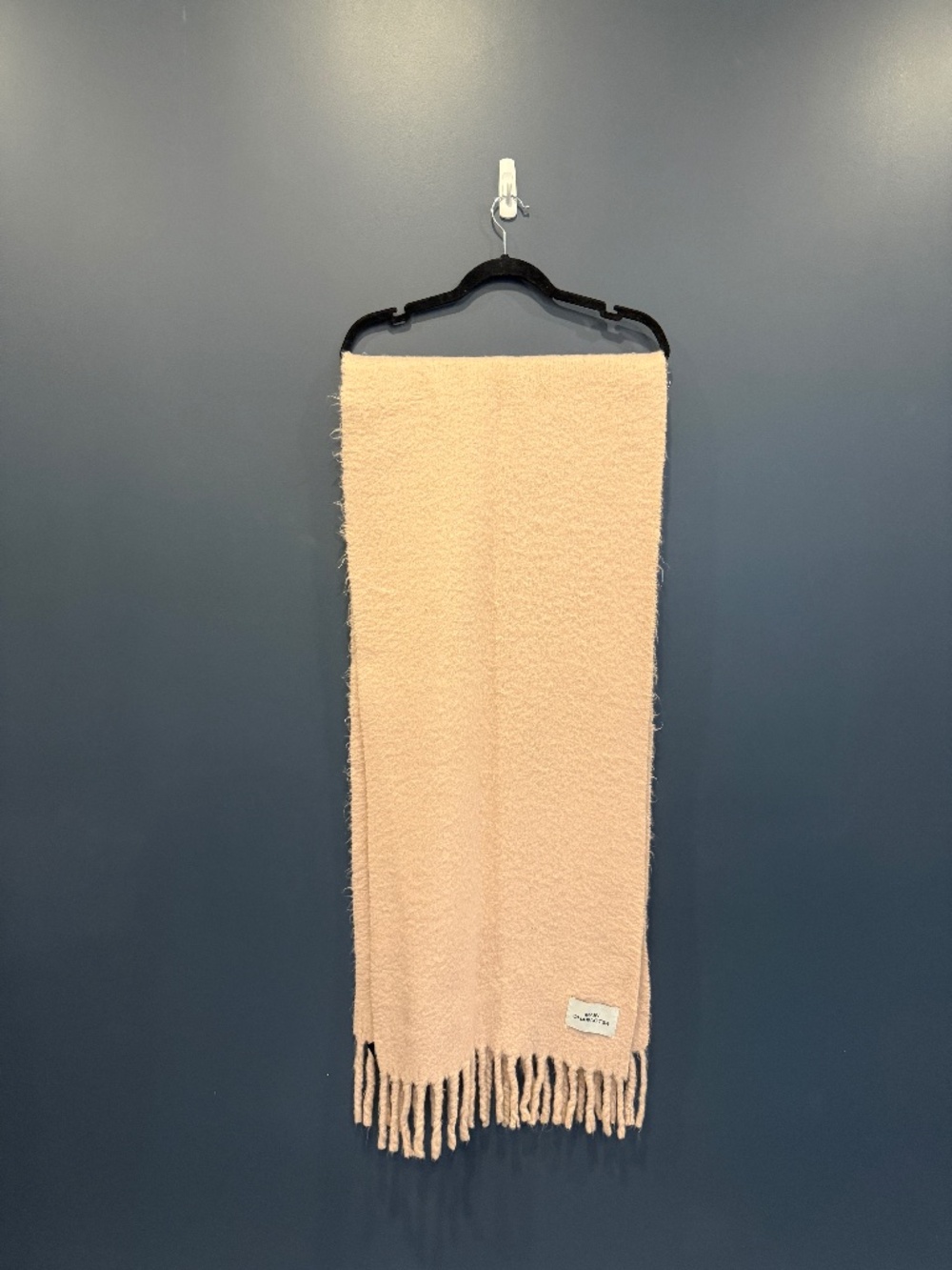 Cream Fringe Scarf — Main Character